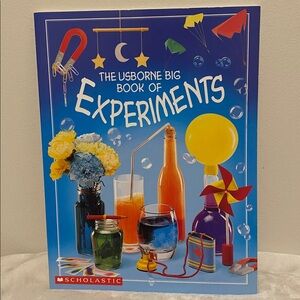 The Usborne Big Book of Experiments scholastic learning